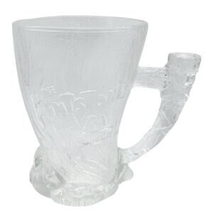 Vtg 1993 McDonald's The Flintstones MAMMOTH Glass Mug Collectible Made in France